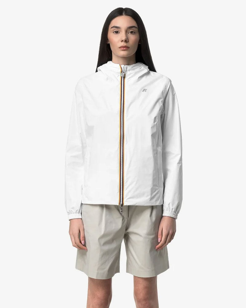K-Way Giacca Lil 2.0 Plus.2 Reversible Colore Bianco/Beige
