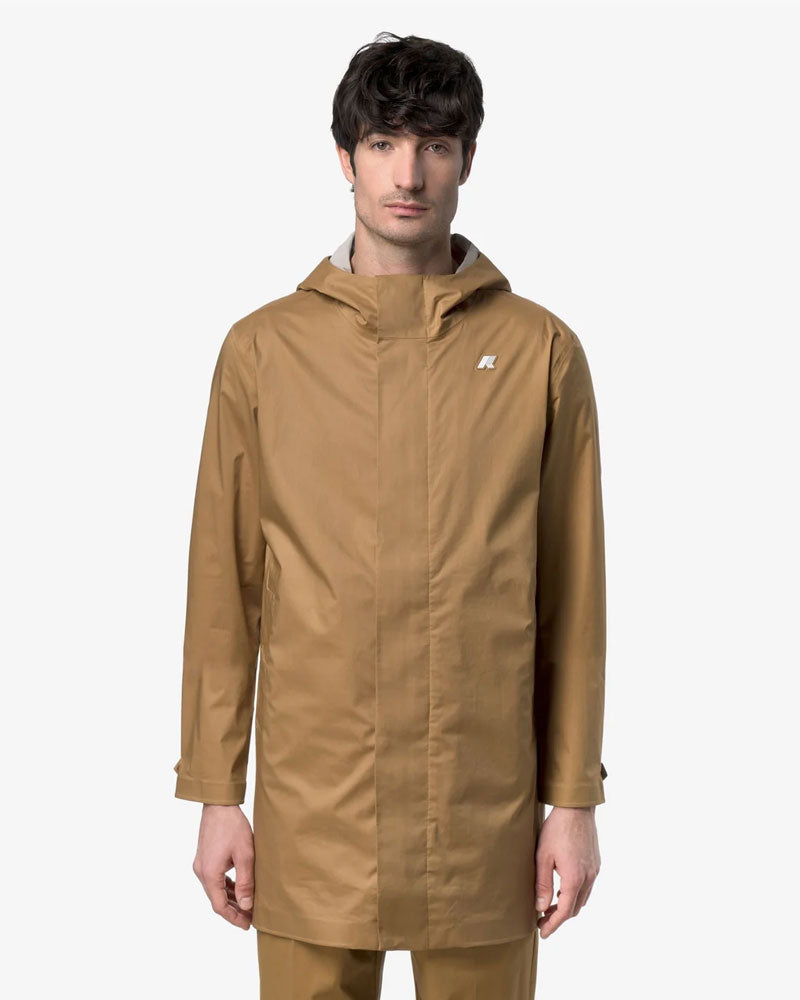 K-Way Giacca Tommy Cotton 3 Layers Colore Beige