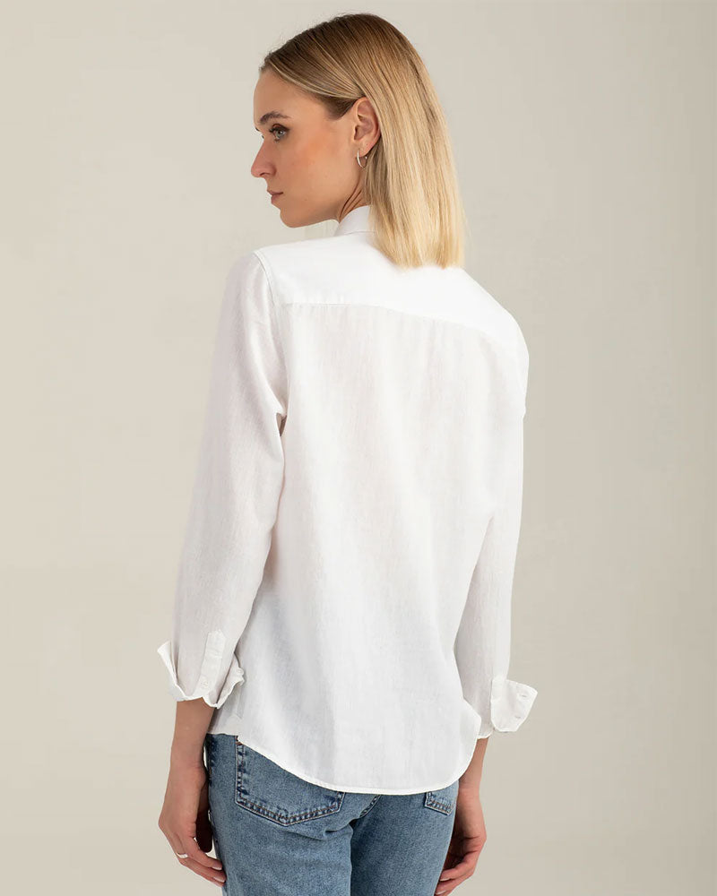 Fred Mello Camicia Manica Lunga Colore Bianco