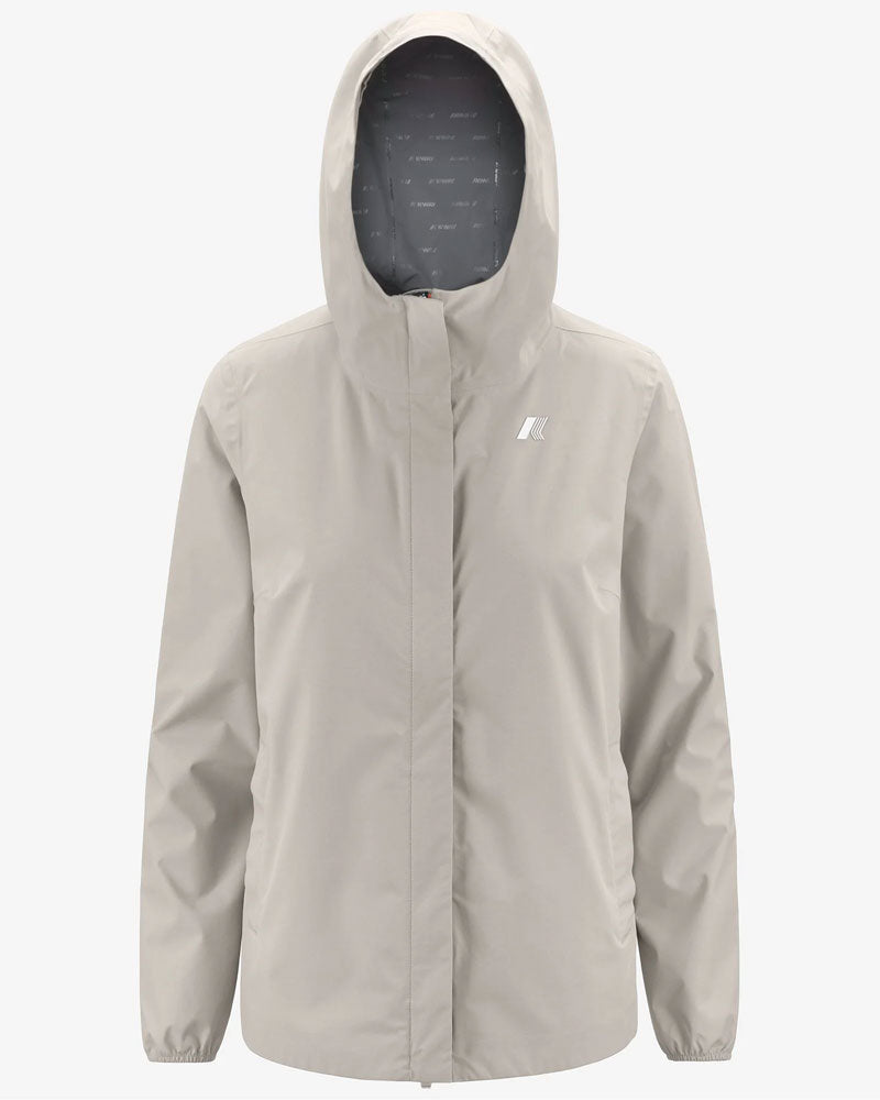 K-Way Giacca Marguerite Stretch Dot Colore Beige