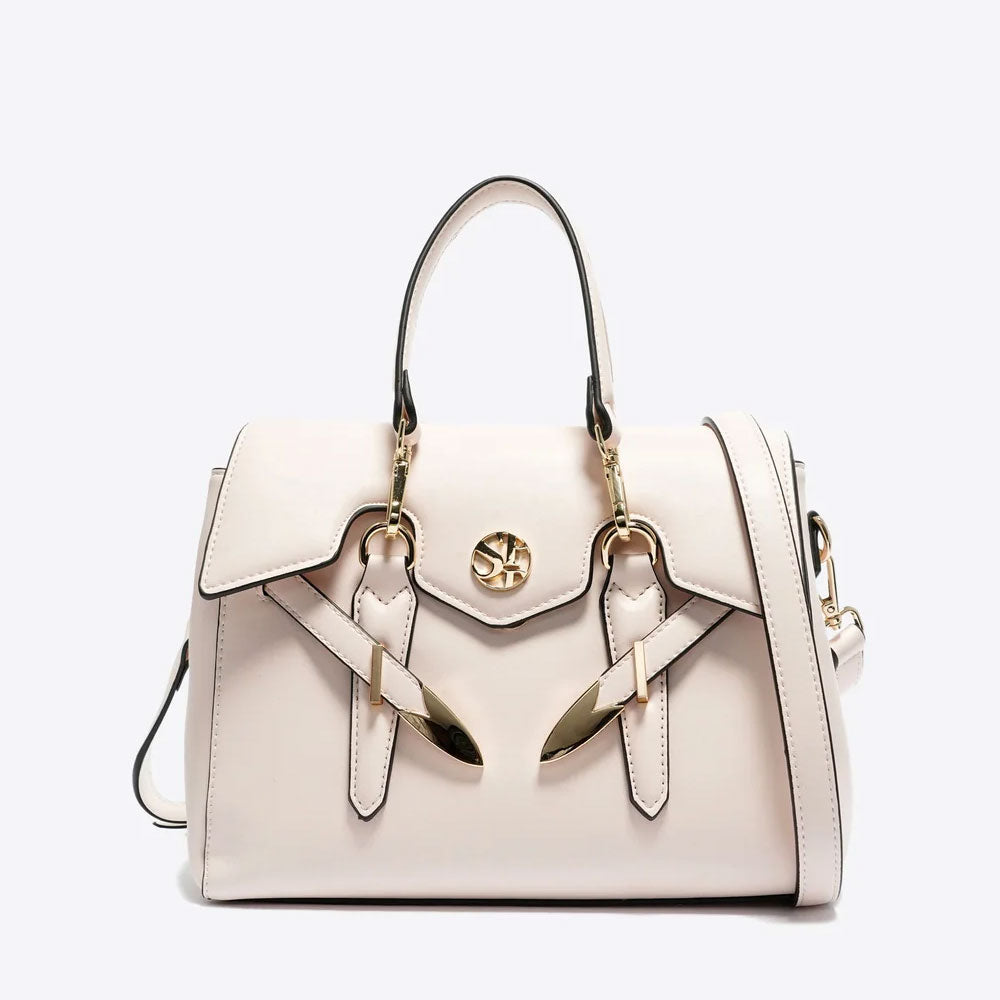 Secret Pon Pon Borsa Yalis Medium Colore Bianco