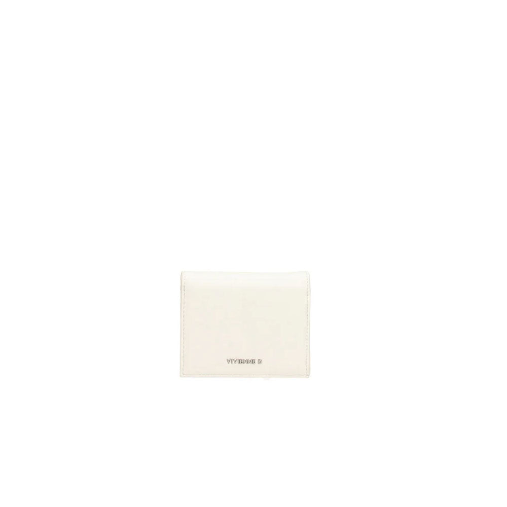 Vivienne D Mini Portafoglio Cindy Denim Pop Colore Bianco