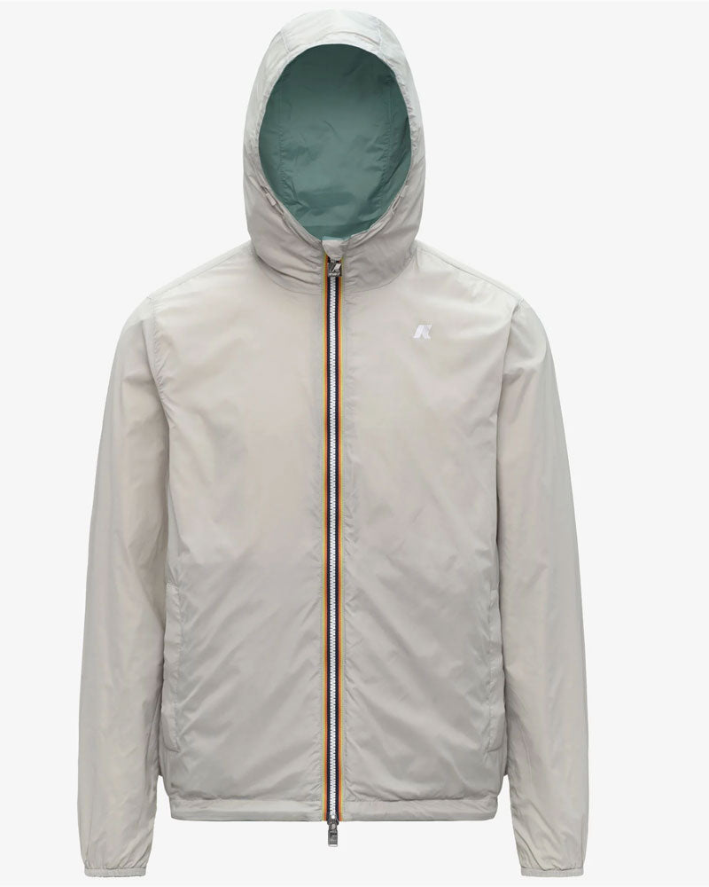 K-Way Jake Plus.2 Reversible Giacca Uomo Beige/Blu