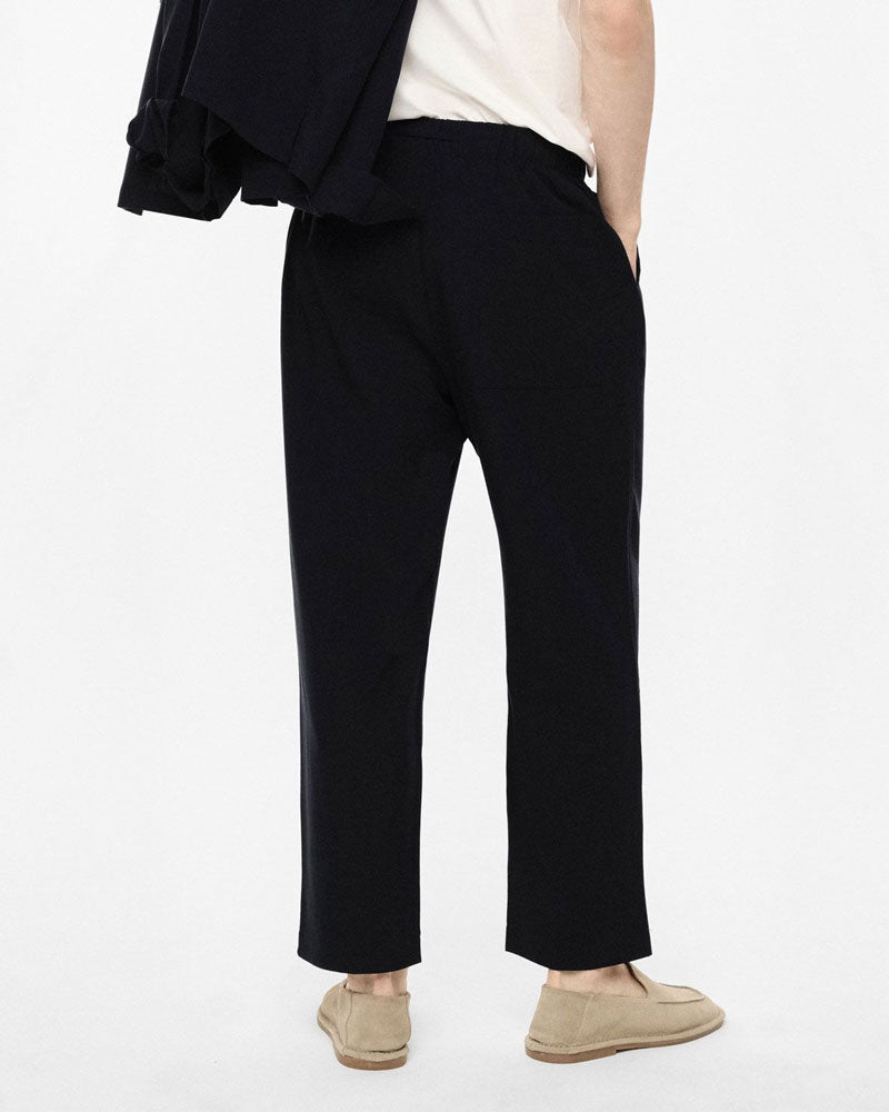 Imperial Trousers Relaxed Fit con Cintura Elasticizzata Colore Blu
