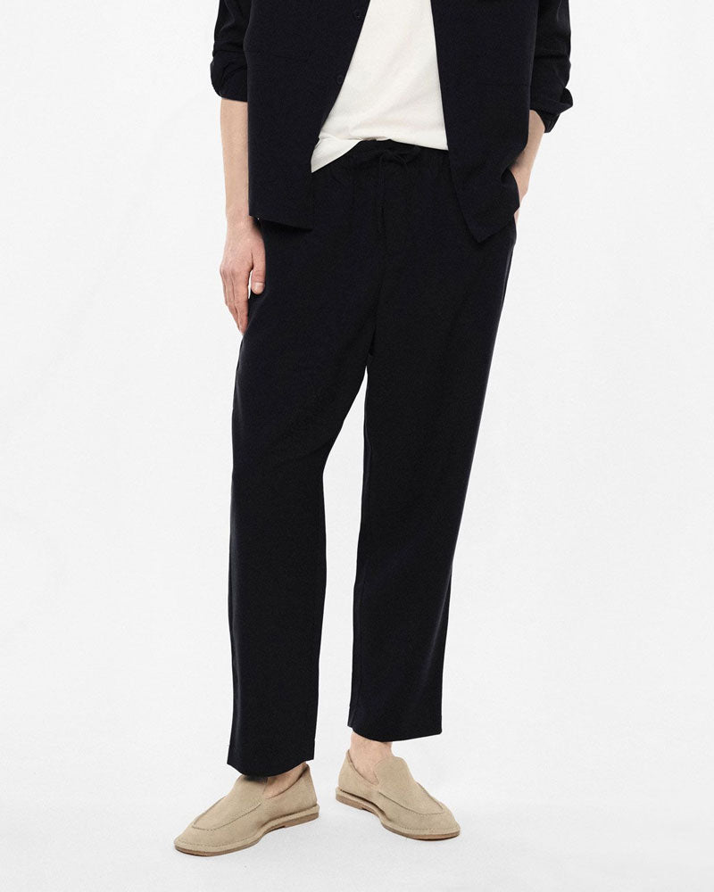 Imperial Trousers Relaxed Fit con Cintura Elasticizzata Colore Blu