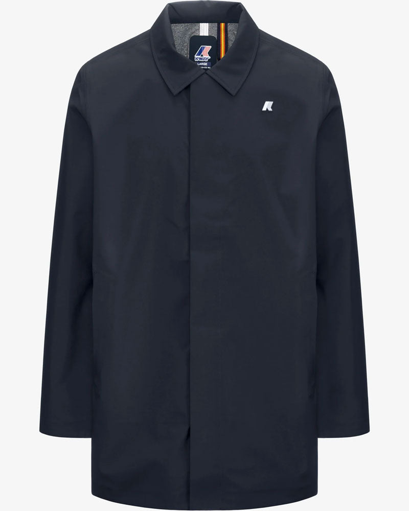 K-Way Giacca Benny Bonded Jersey Colore Blu Navy