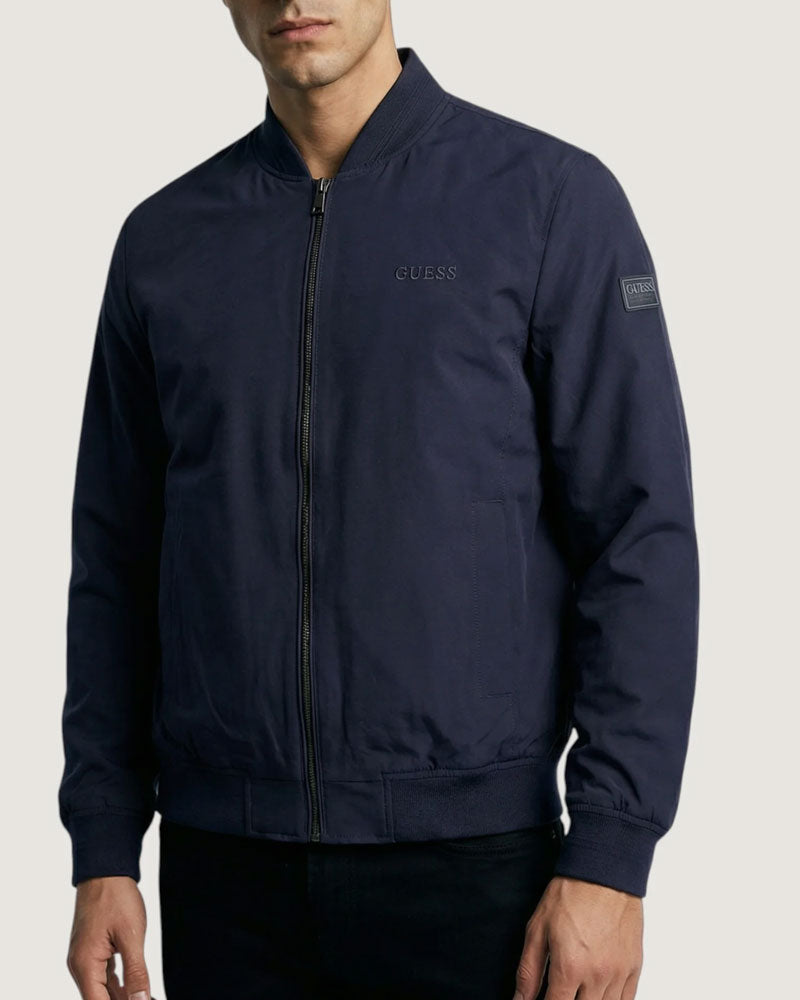 Guess Giacca Stretch Packable Colore Blu