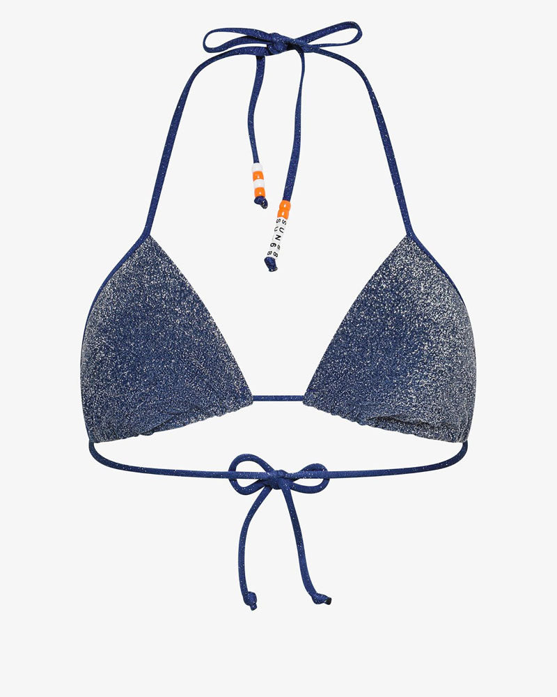 Sun 68 Bikini Mare in Lurex Colore Blu