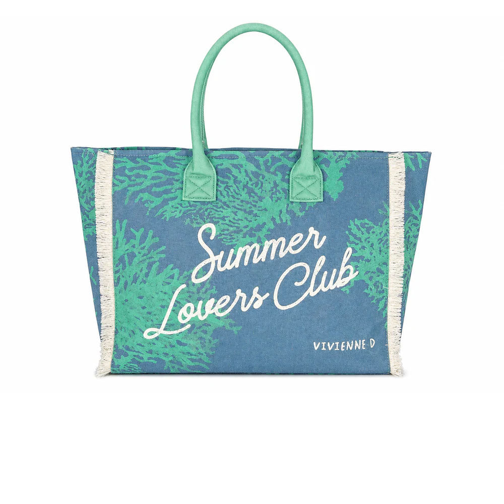 Vivienne D Borsa Carola Mare Colore Blu