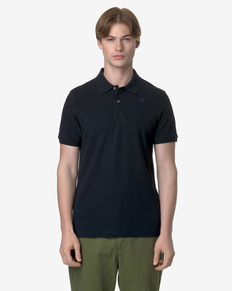 K-Way Polo Amedee Colore Blu Navy