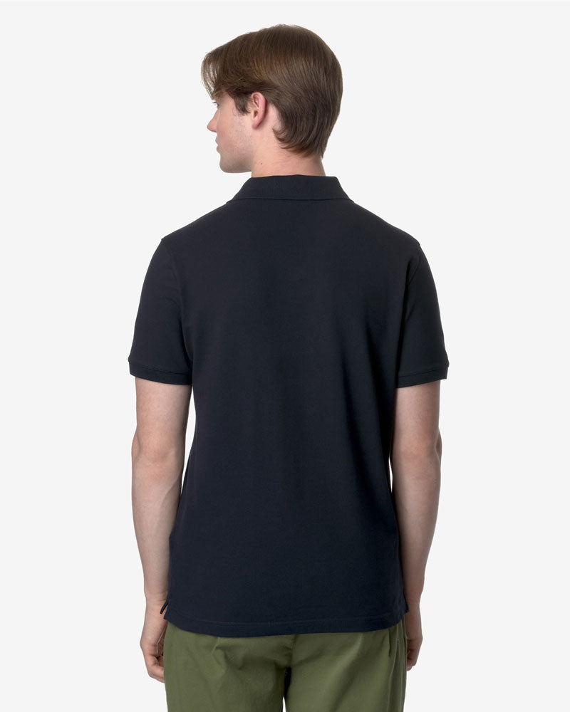 K-Way Polo Amedee Colore Blu Navy