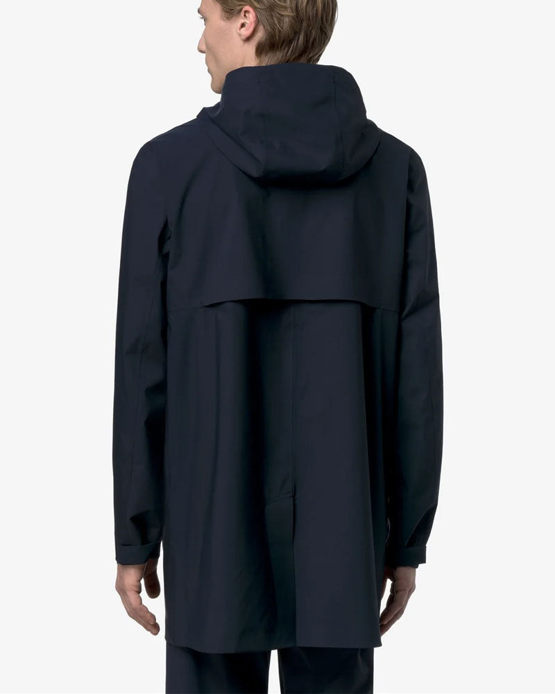 K-Way Giaccone Tommy Stretch 2L Colore Blu Scuro