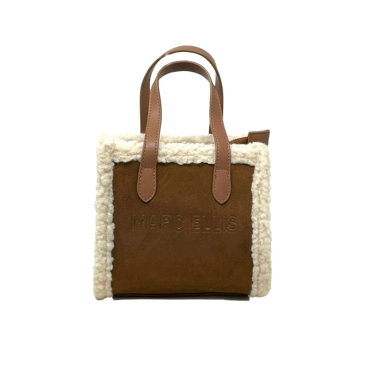 Marc Ellis Borsa Buby Suede M Colore Cuoio