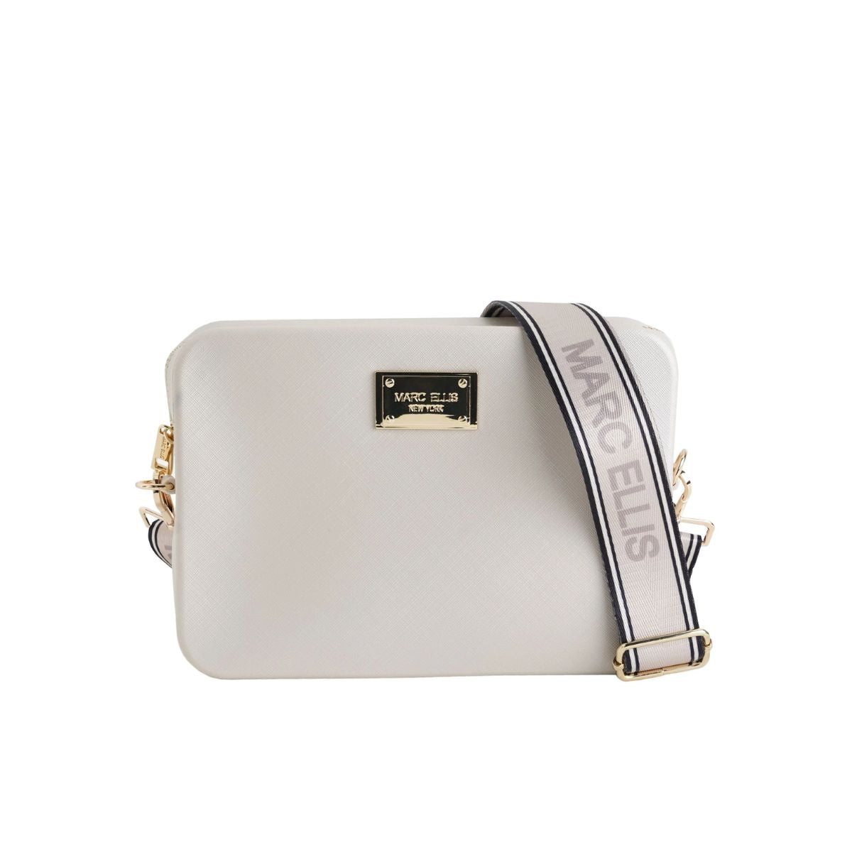 Marc Ellis Borsa a Tracolla  Flat Flowe 25 Colore Taupe