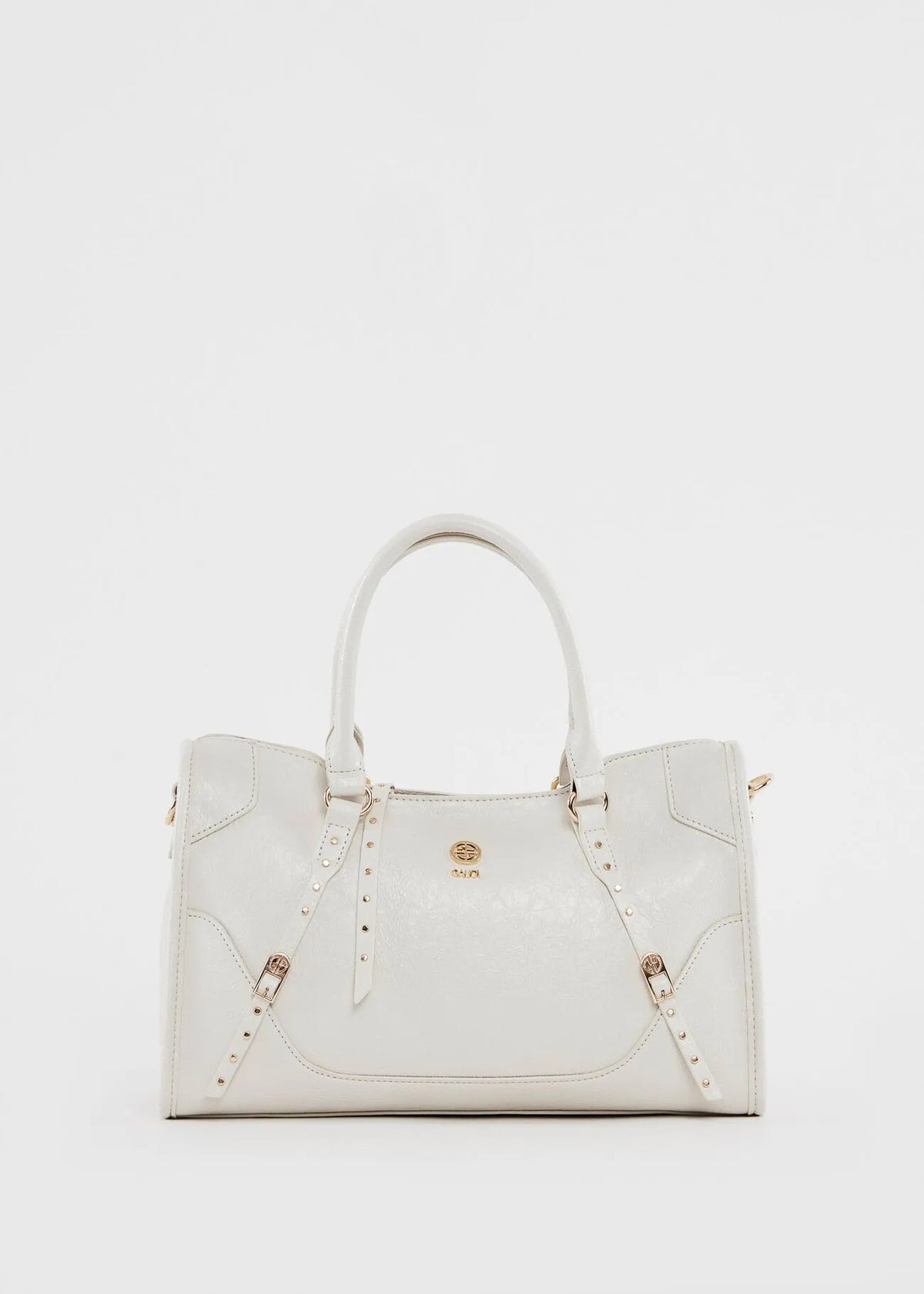 Gaudì Borsa top handle bianca lucida Colore Bianca