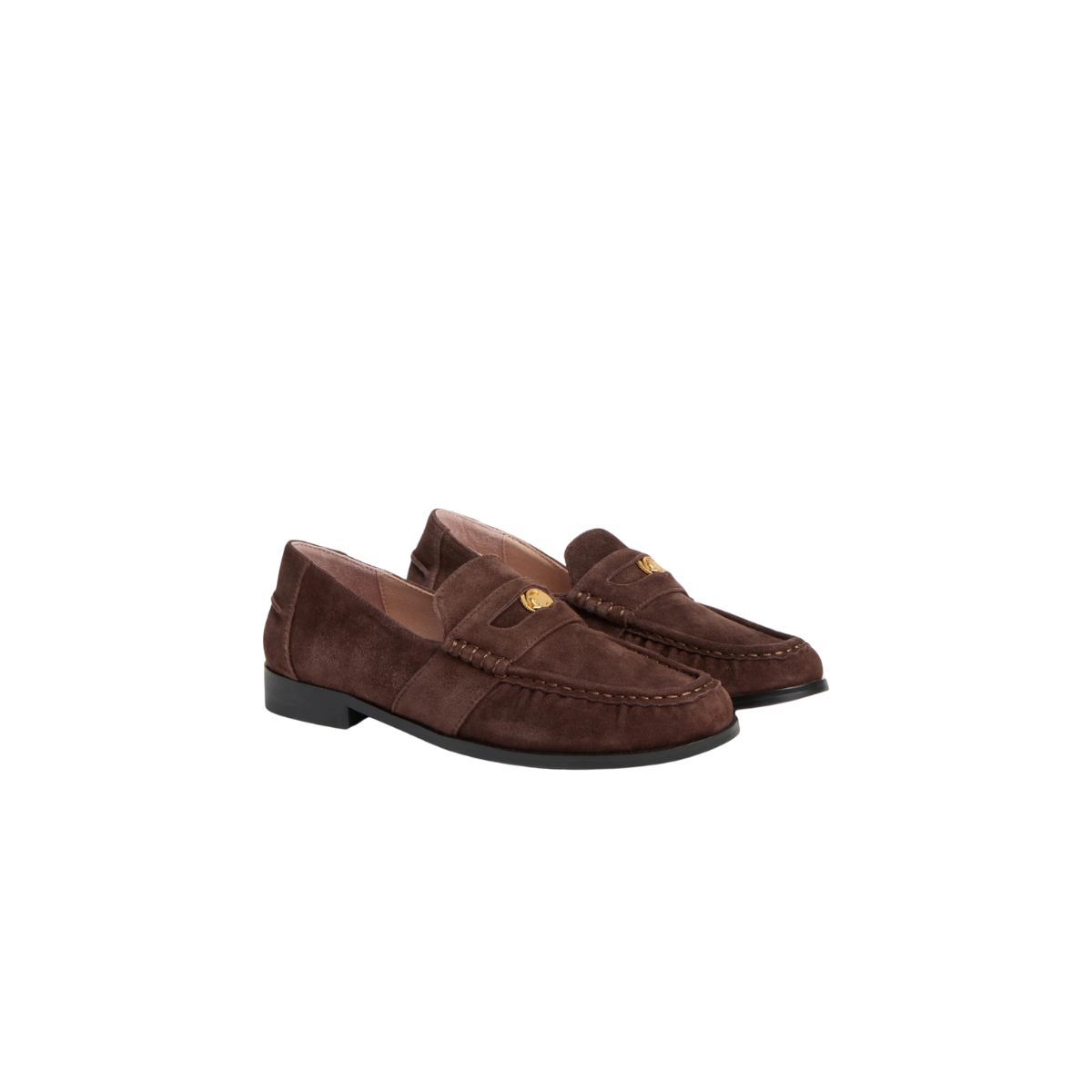 Coccinelle Mocassini C-Penny Loafer Suede Colore Marrone