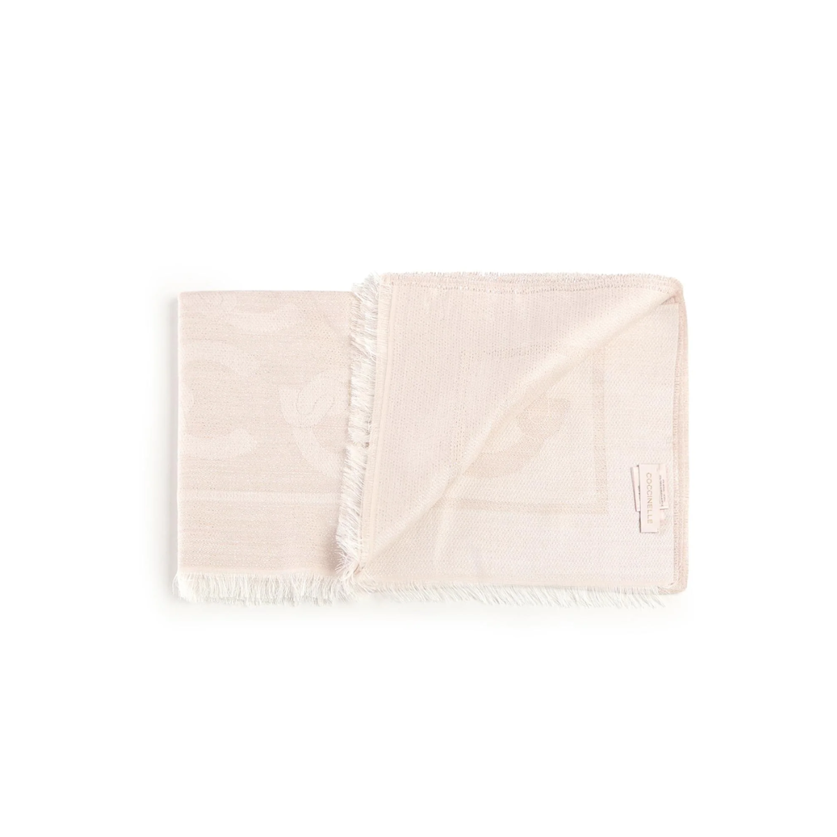 Coccinelle Stola in Misto Lana Colore Beige