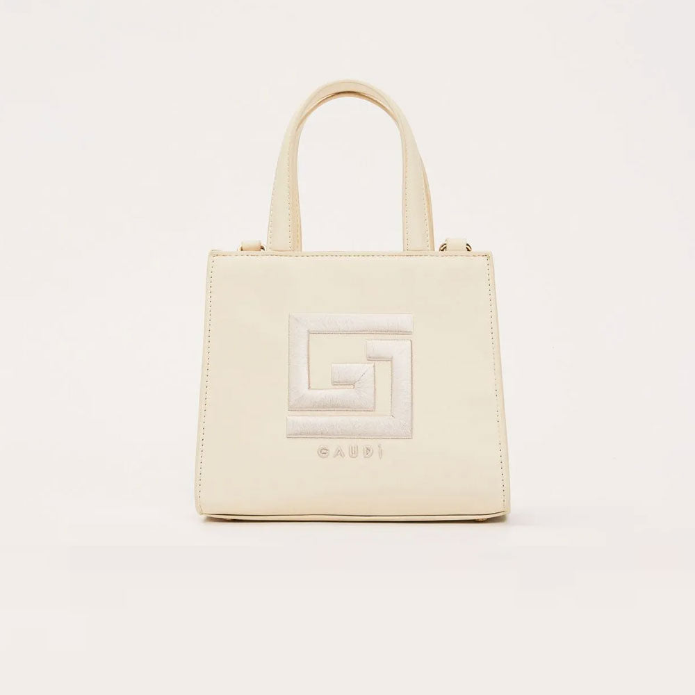 Gaudì Borsa Mini Shopper Colore Crema