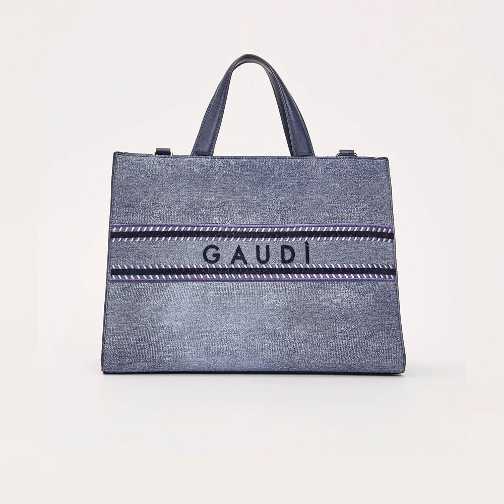 Gaudì Borsa Shopping Medium Colore Denim
