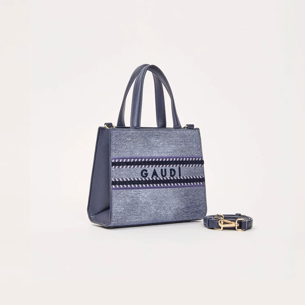 Gaudì Borsa Shopping Mini Colore Denim