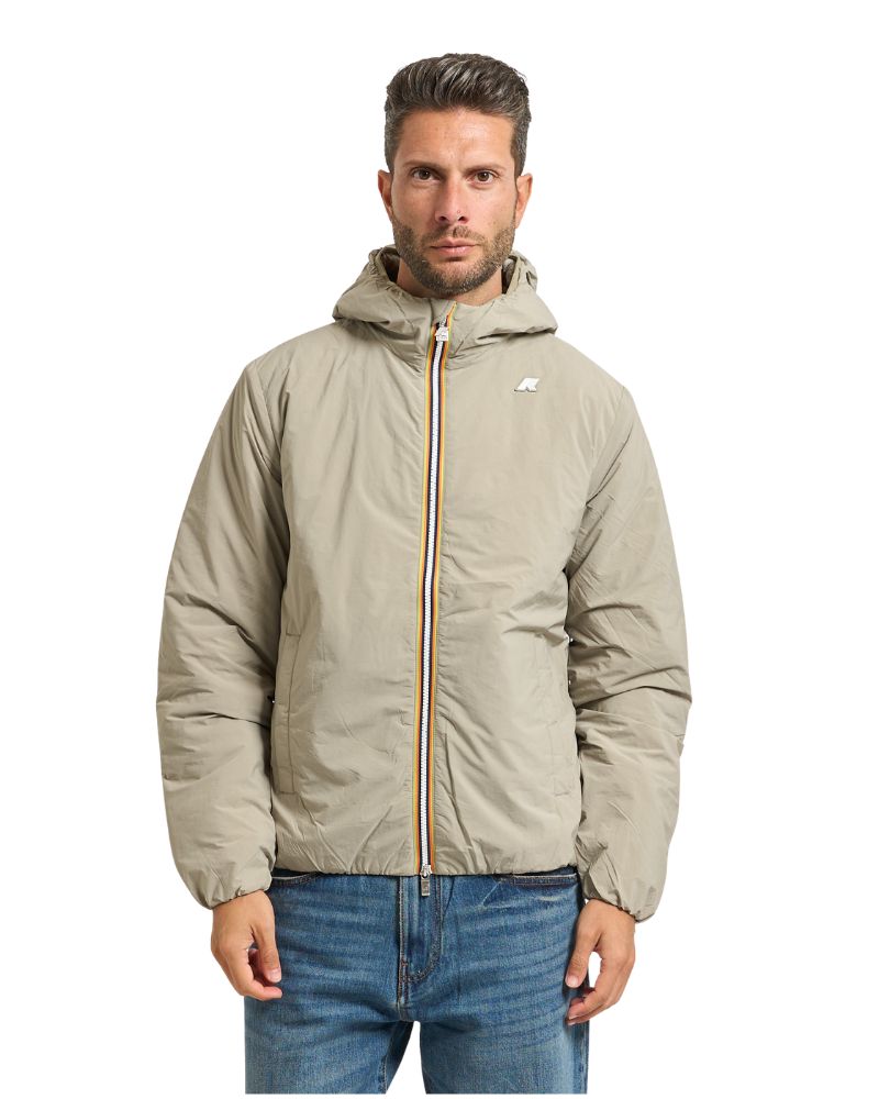 K-Way Giacca Corta Jack Warm da Uomo Colore Verde