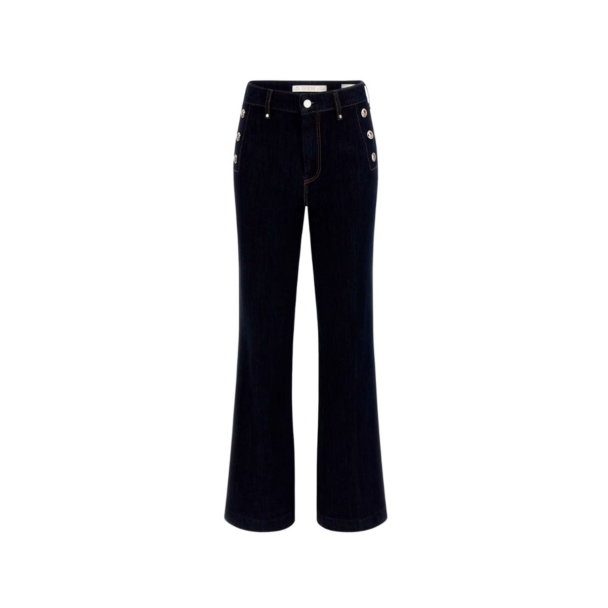 Guess Jeans Chino New Faye Colore Blu da Donna