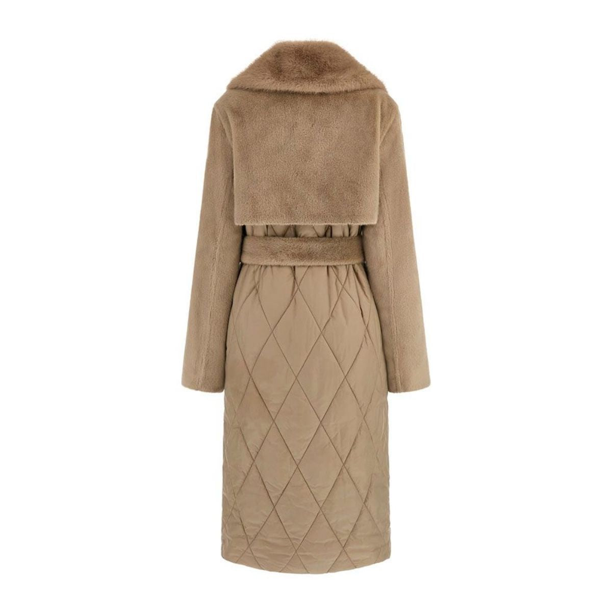 Guess Capotto Jole  Colore Cachi da Donna
