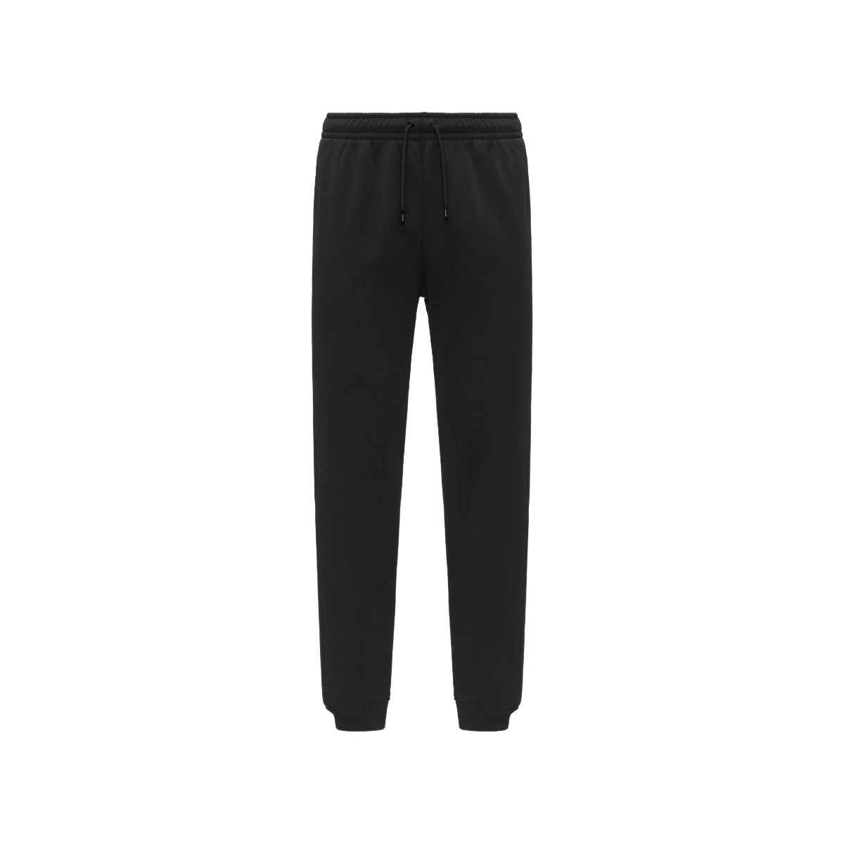 K-Way Pantaloni Sportivi Unisex  Colore Nero  in Cotone Spazzolato