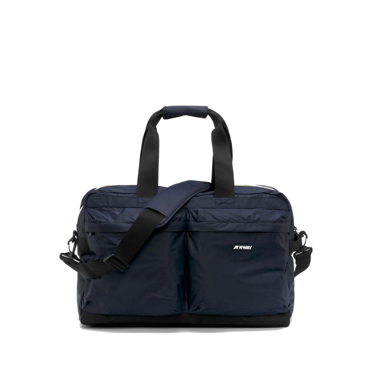 K-Way  Borsone Ardelu Colore Blu Unisex con Tasche Portaoggetti e Tracolla Regolabile