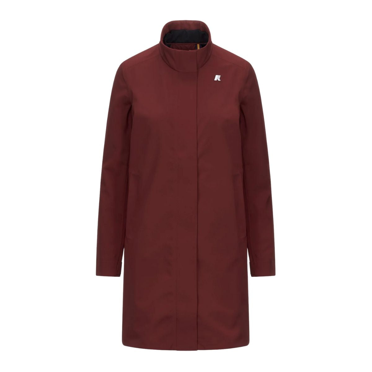 K-Way Giacca Impermeabile Dukesse Boned Colore Rosso da Donna