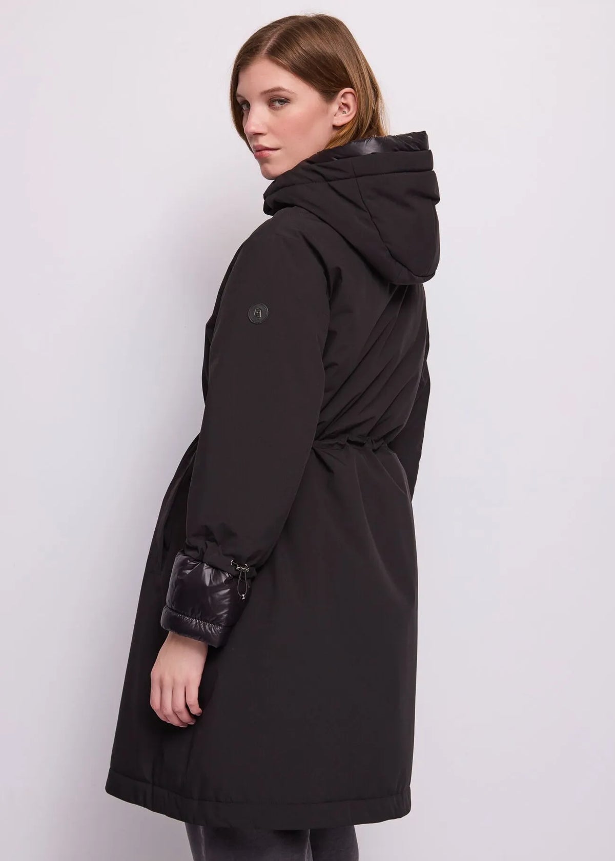 Gaudì Jeans Parka da Donna in Nylon con Zip