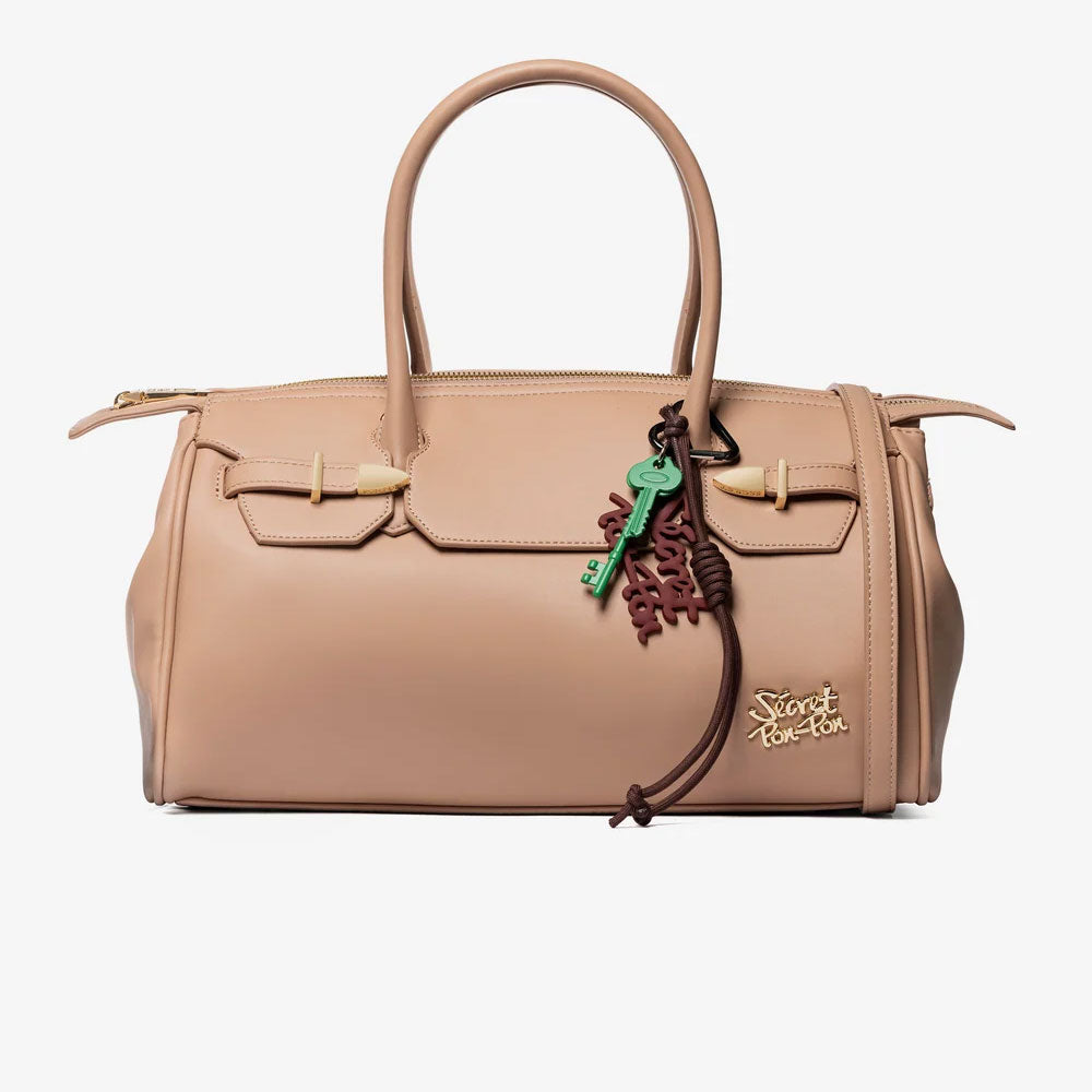 Secret Pon Pon Borsa Alexadra M Colore Light Tan
