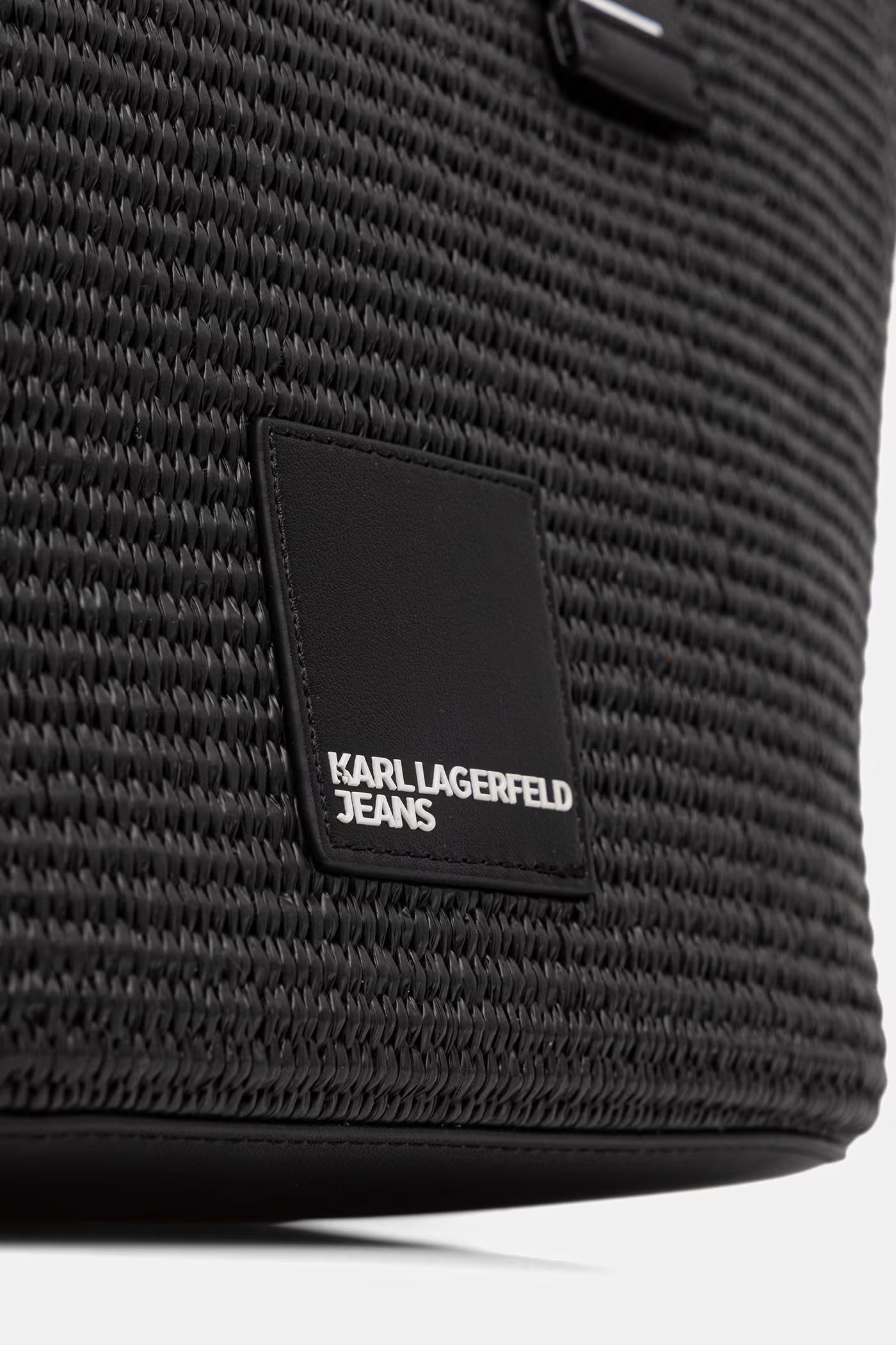 Karl Lagerfeld Jeans Borsa Shopper da Donna in Rafia