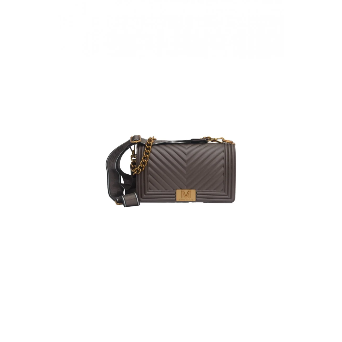 Marc Ellis Borsa Flat Buby Wave M25 Marrone