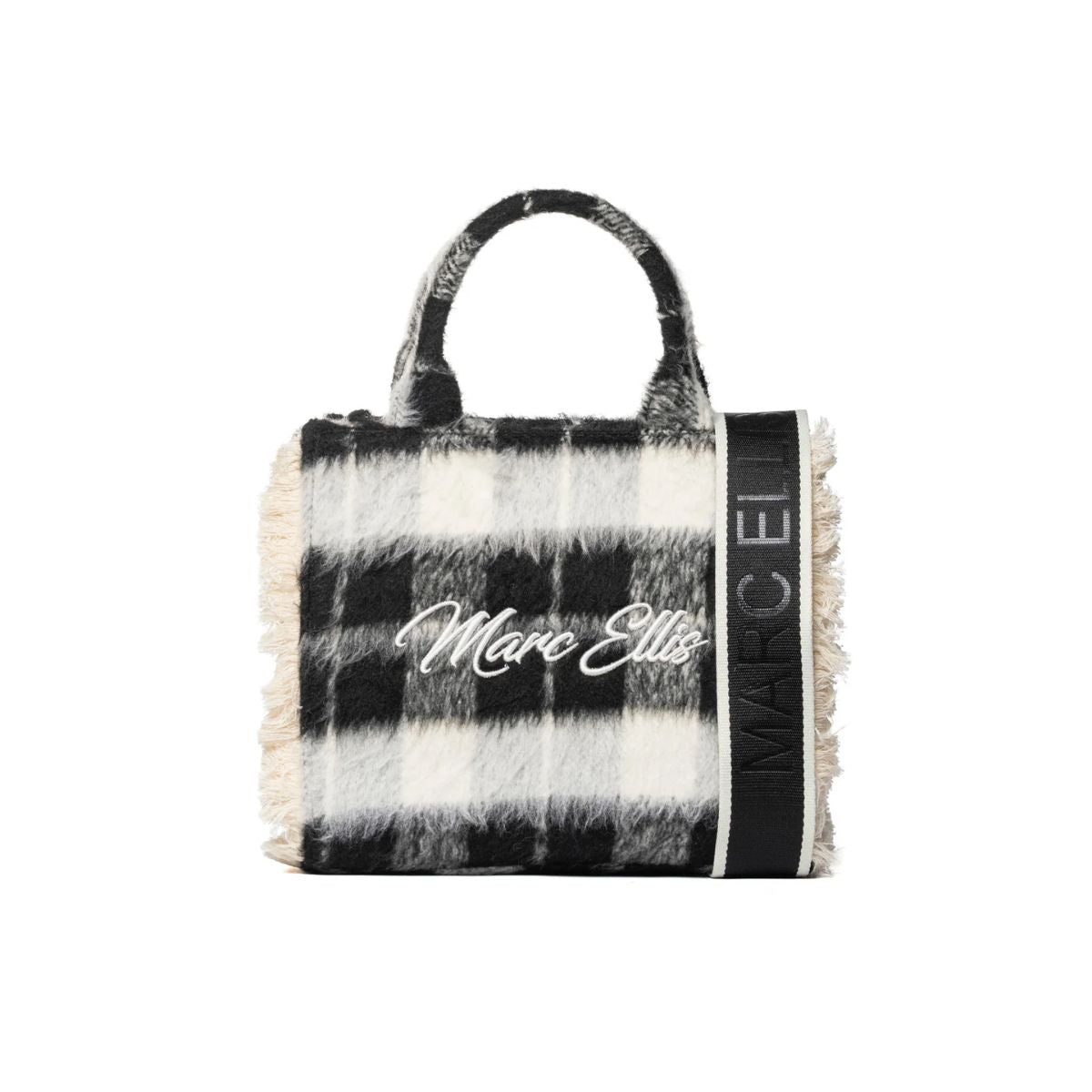 Marc Ellis Borsa Buby Check S Colore Nero