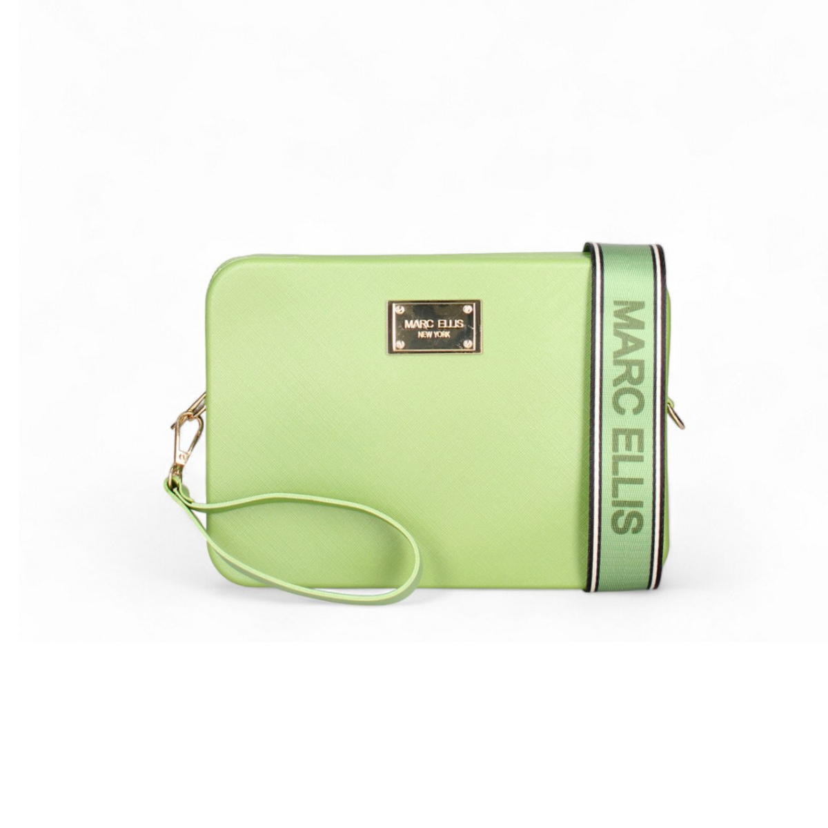 Marc Ellis Borsa Flat Flowe 25 Colore Verde\Gold