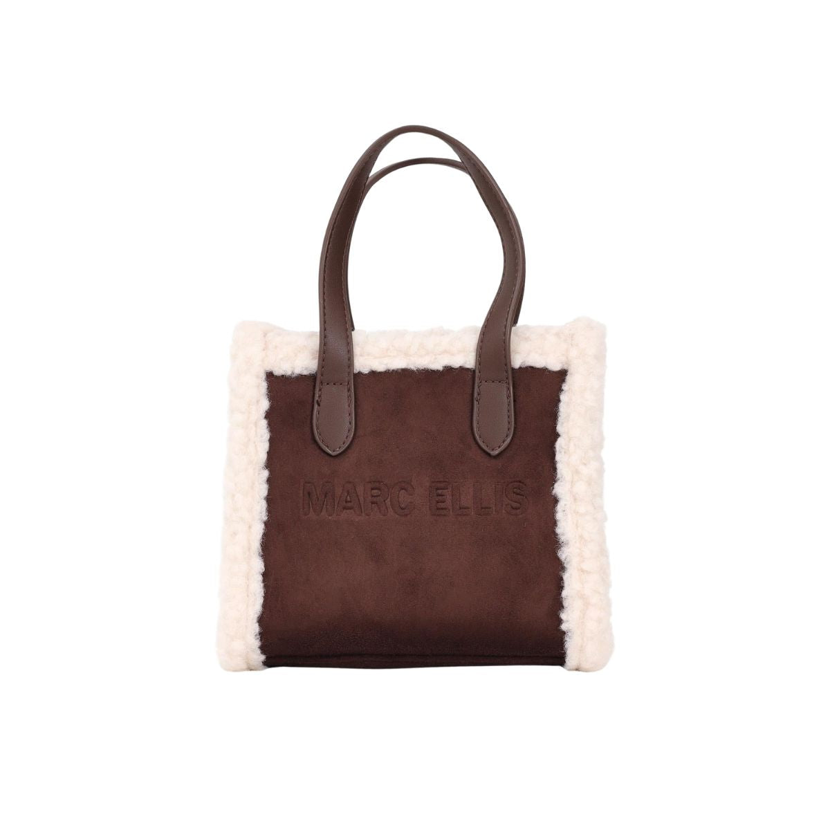 Marc Ellis Borsa Buby Suede S Colore Marrone