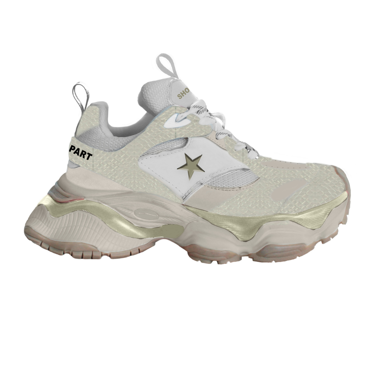 Shopart Sneakers Colore Crema