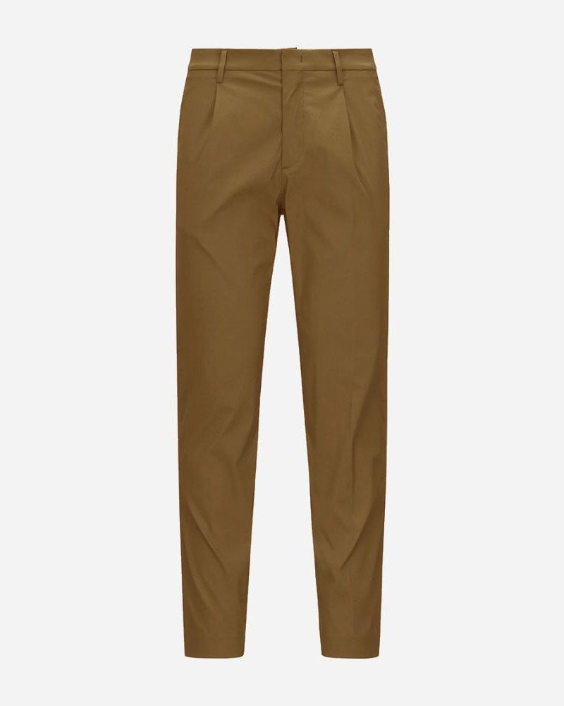 K-Way Pantaloni Chino Ailton Twill Tech Colore Marrone
