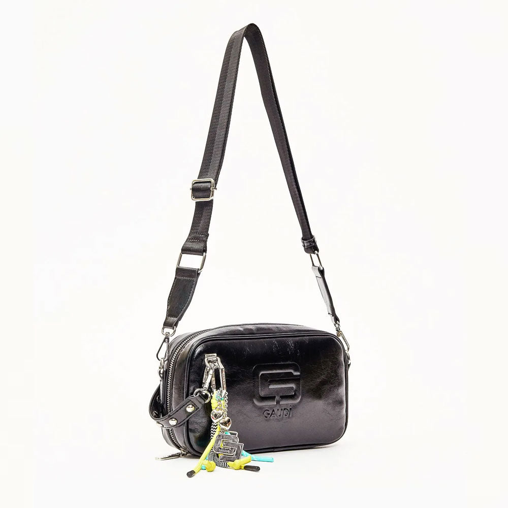 Gaudì Borsa Crossbody con Charms Colore Nero
