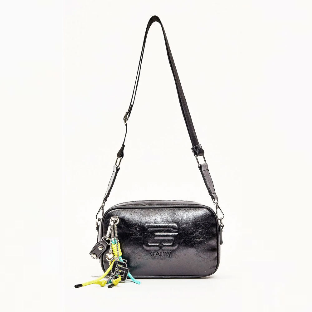 Gaudì Borsa Crossbody con Charms Colore Nero