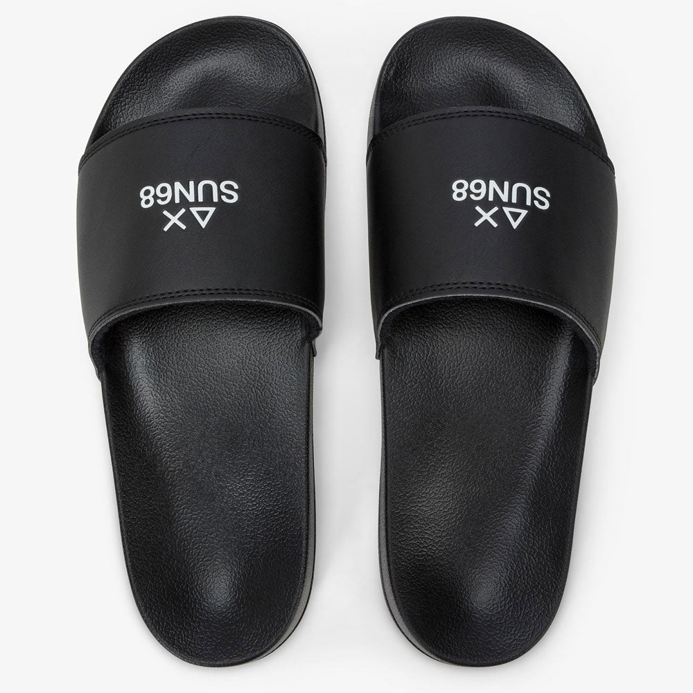 Sun68 Ciabatte con Logo Colore Nero