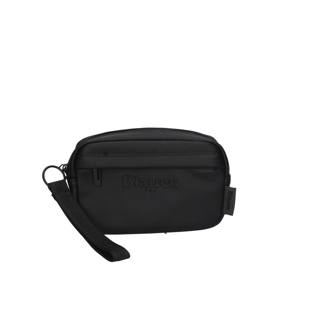 Blauer Pochette Clutch Colore Nero