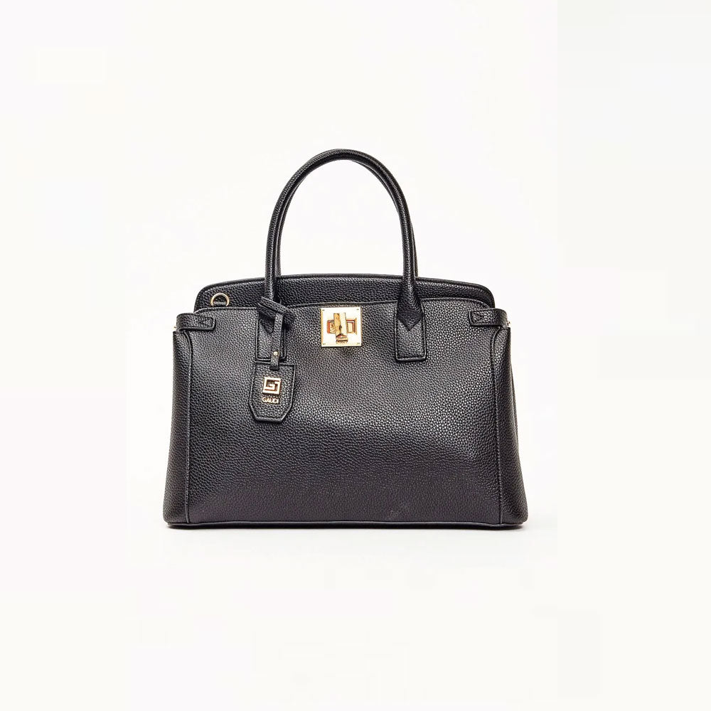 Gaudì Borsa Top Handle in Similpelle Medium Colore Nero