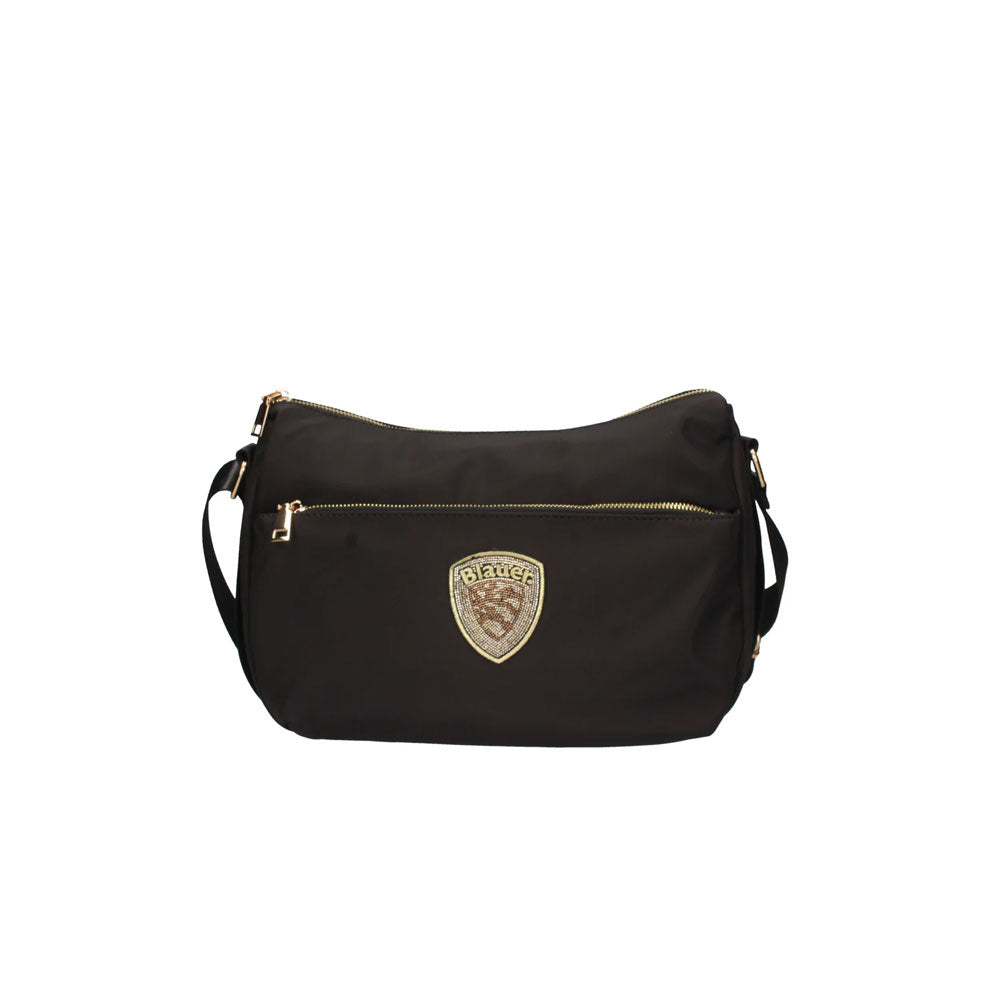 Blauer Borsa Crossbody in Nylon Colore Nero
