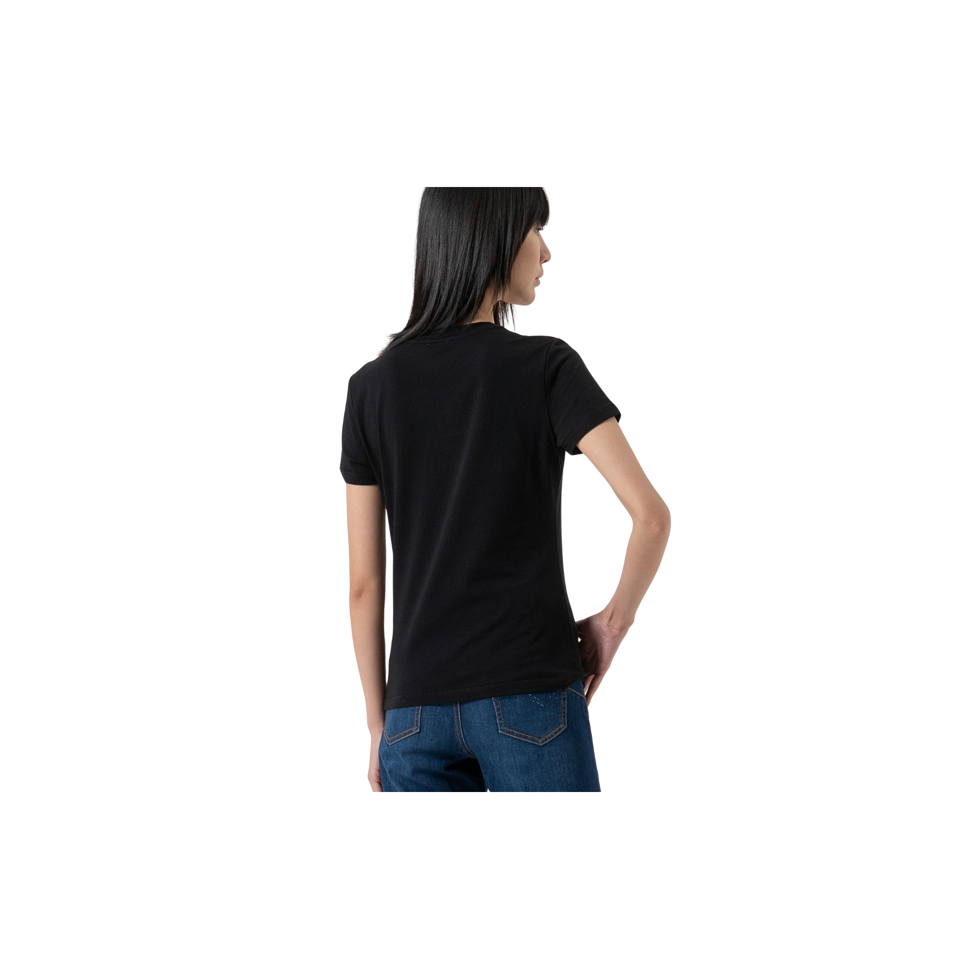 Fracomina T-shirt slim in jersey di cotone