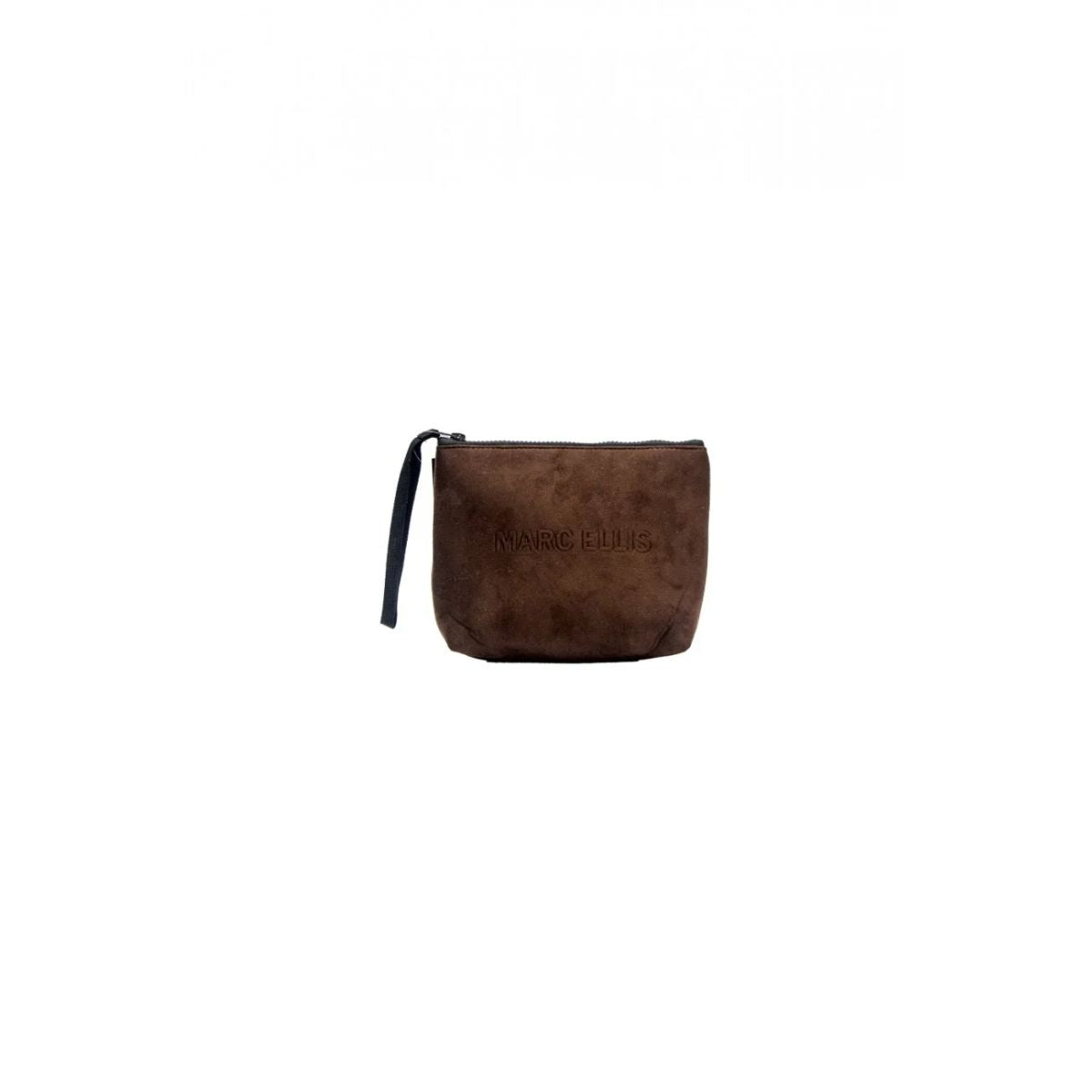 Marc Ellis Pochette Buby Suede Clutch Colore Cuoio