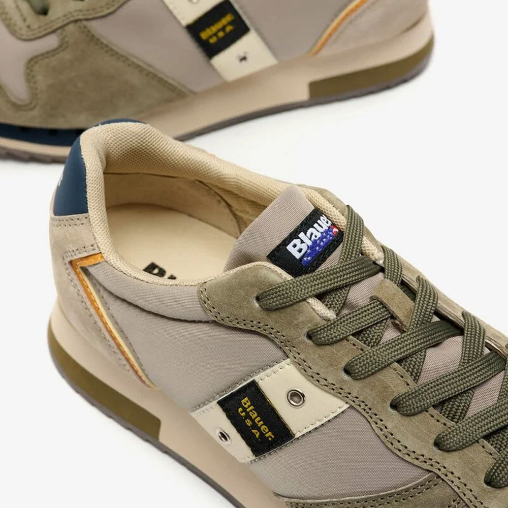 Blauer Sneakers Queens Colore Verde Militare