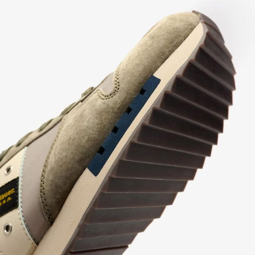 Blauer Sneakers Queens Colore Verde Militare