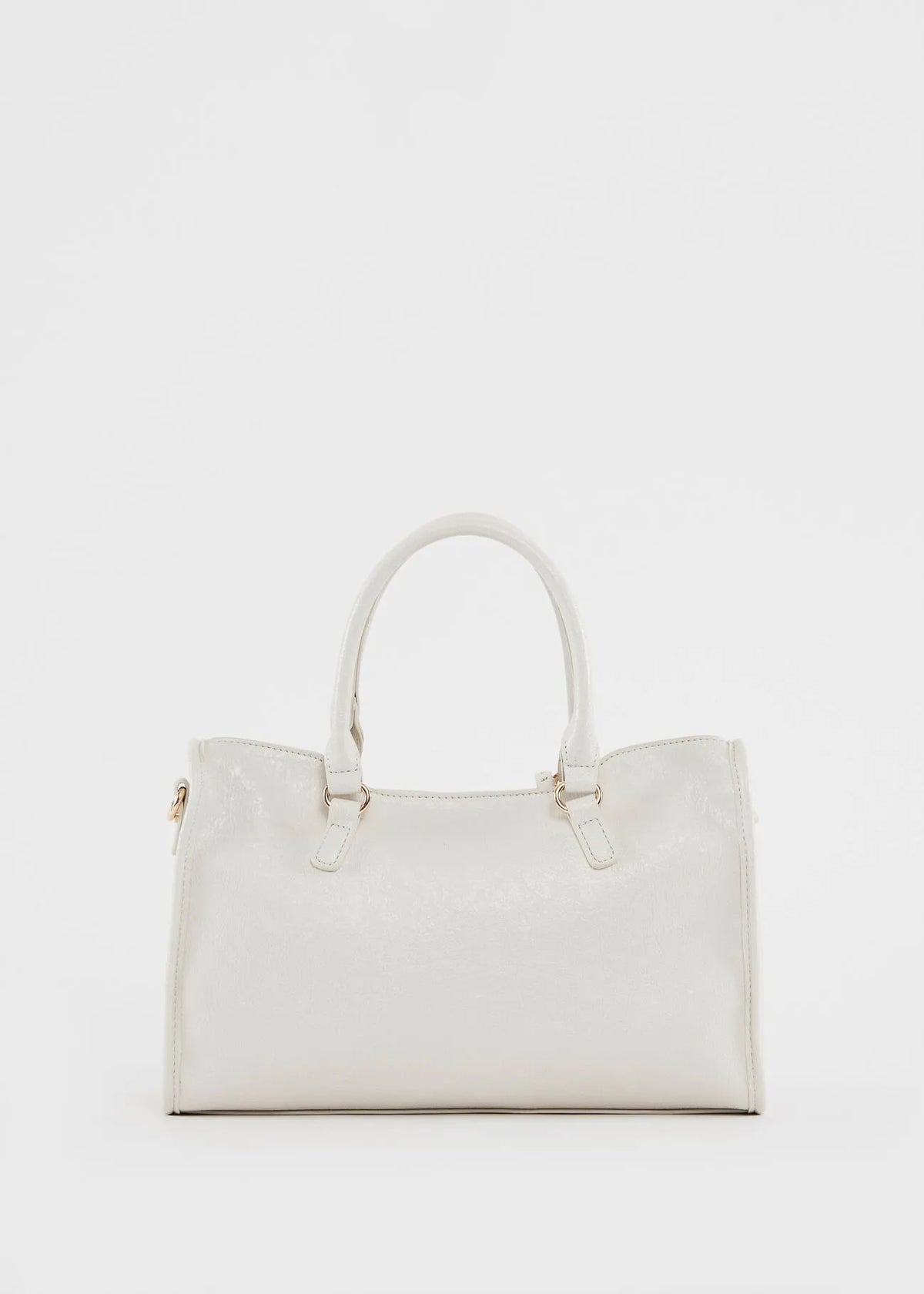 Gaudì Borsa top handle bianca lucida Colore Bianca